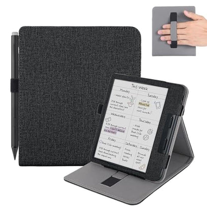Kobo Libra: Kobo Libra Colour Case with Pen Holder – Front View