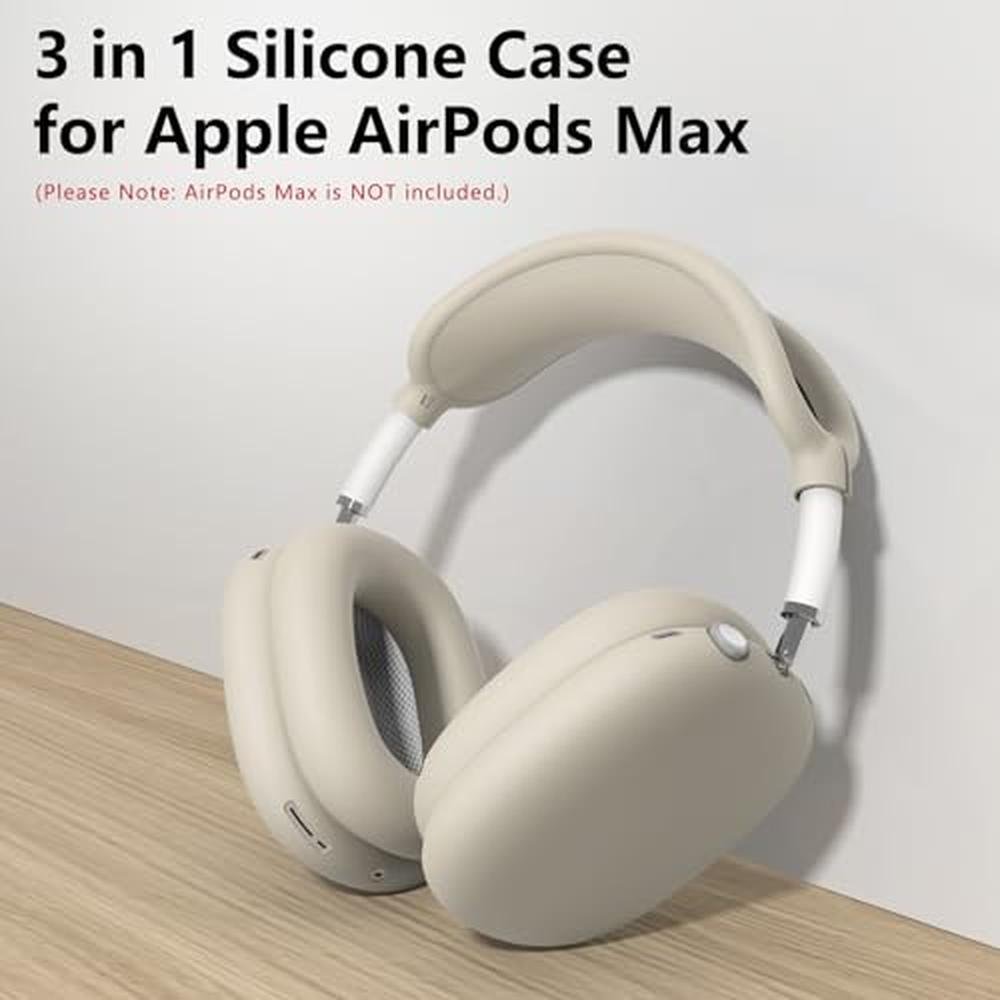 Silicone Case Cover for AirPods Max Headphones – Side View