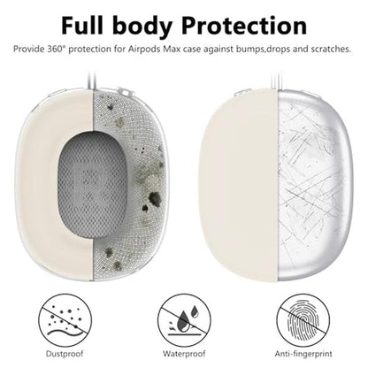 Silicone Case Cover for AirPods Max Headphones – Close-up Detail