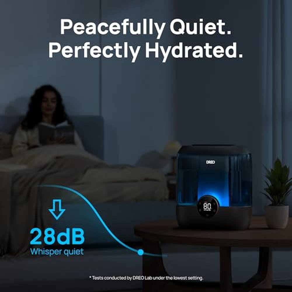 Humidifiers Dreo: Dreo Smart 6L Top Fill Ultrasonic – In Use