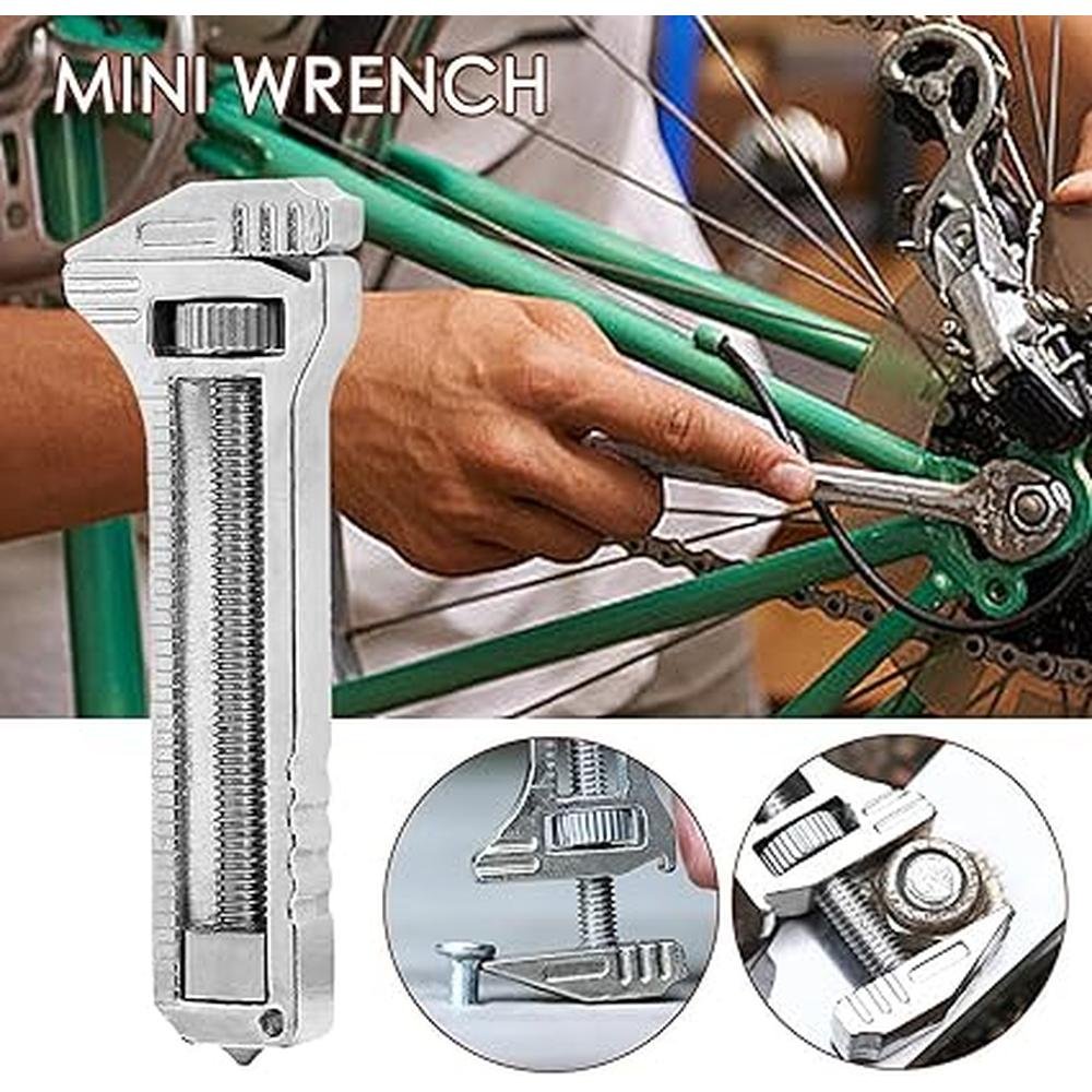Multitool Compact: ORLUK Mini Multitool Wrench Tispanner – Close-up Detail