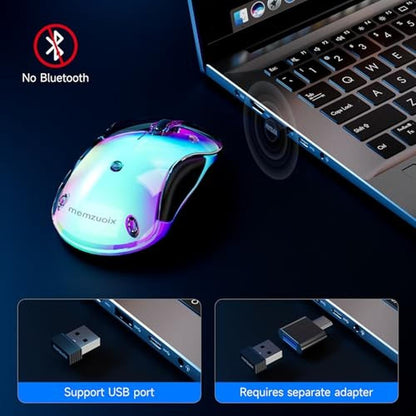 memzuoix 2.4G Aesthetic Wireless Mouse – Packaging