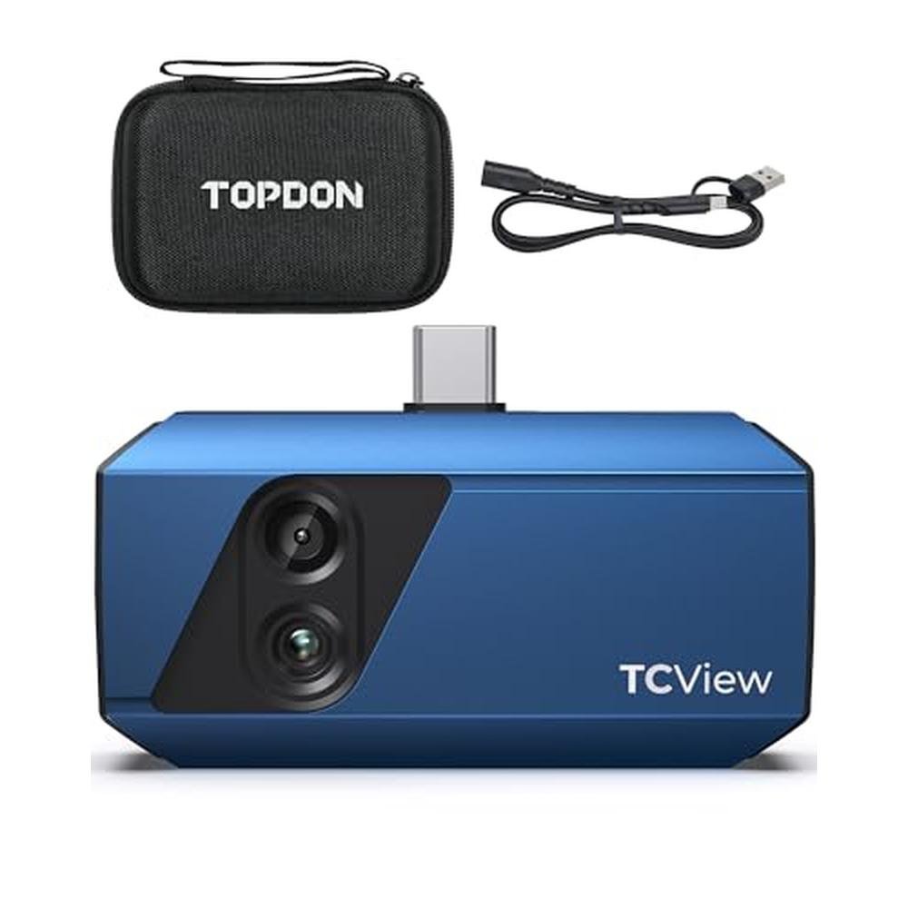 TOPDON TC001 Plus Thermal Camera for Android – Front View