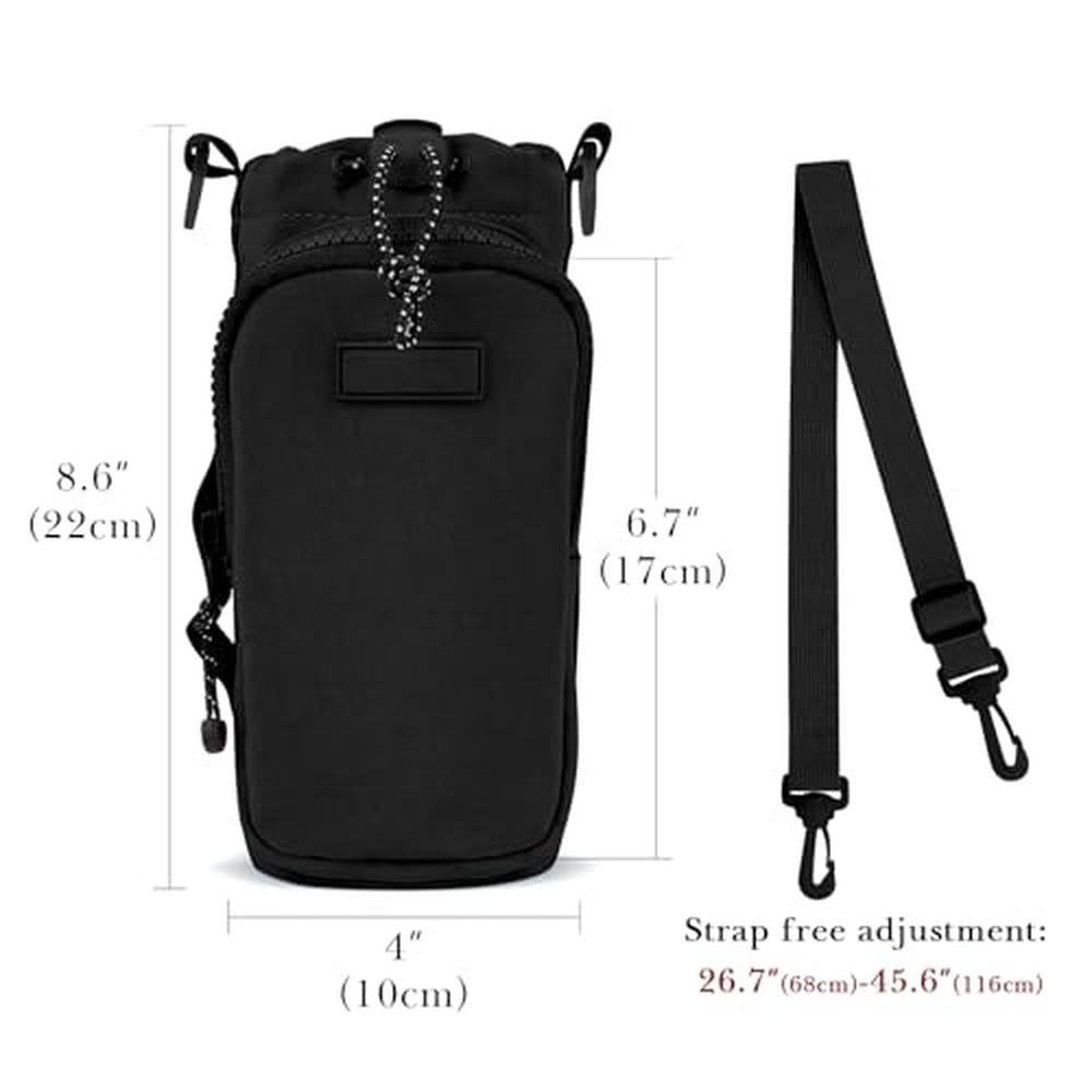 Bottle Strap: Linkidea Water Bottle Carrier with Strap – Side View