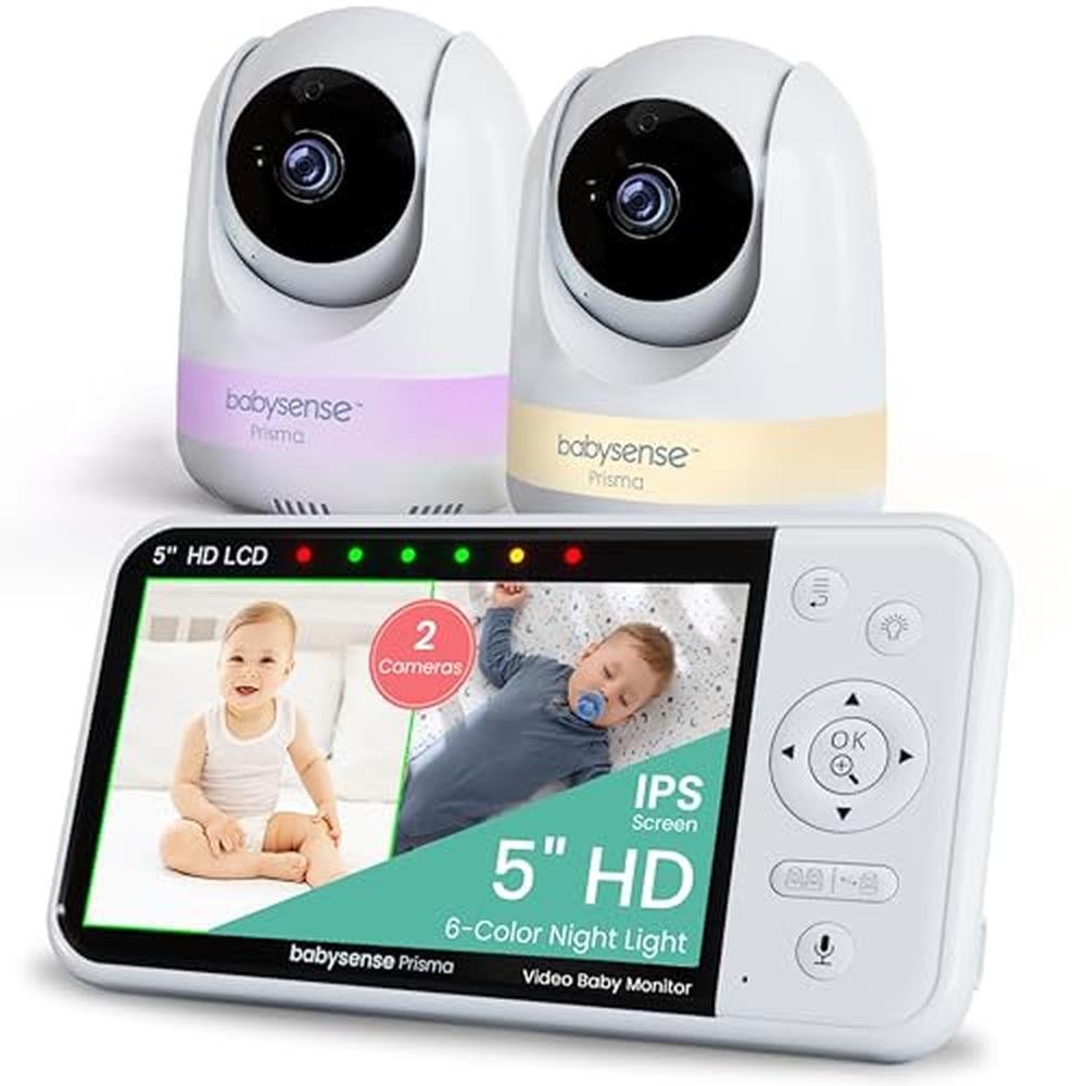 Baby Monitor: Babysense Prisma Baby Monitor with Camera and – Front View