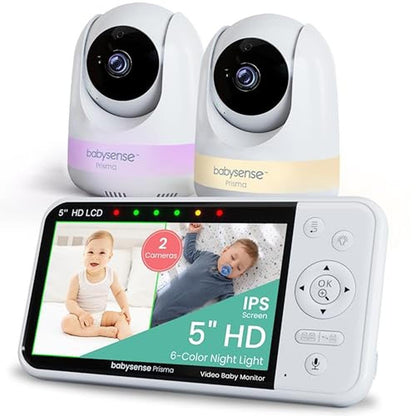 Baby Monitor: Babysense Prisma Baby Monitor with Camera and – Front View