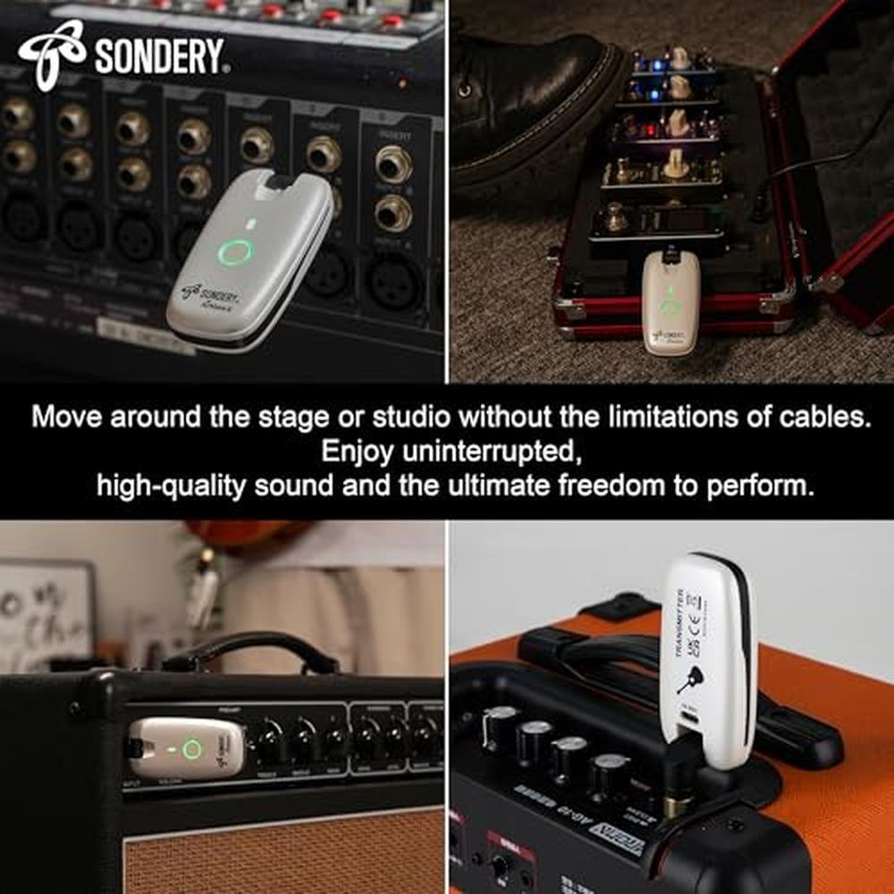 Sondery Wireless Transmitter and Receiver System – In Use