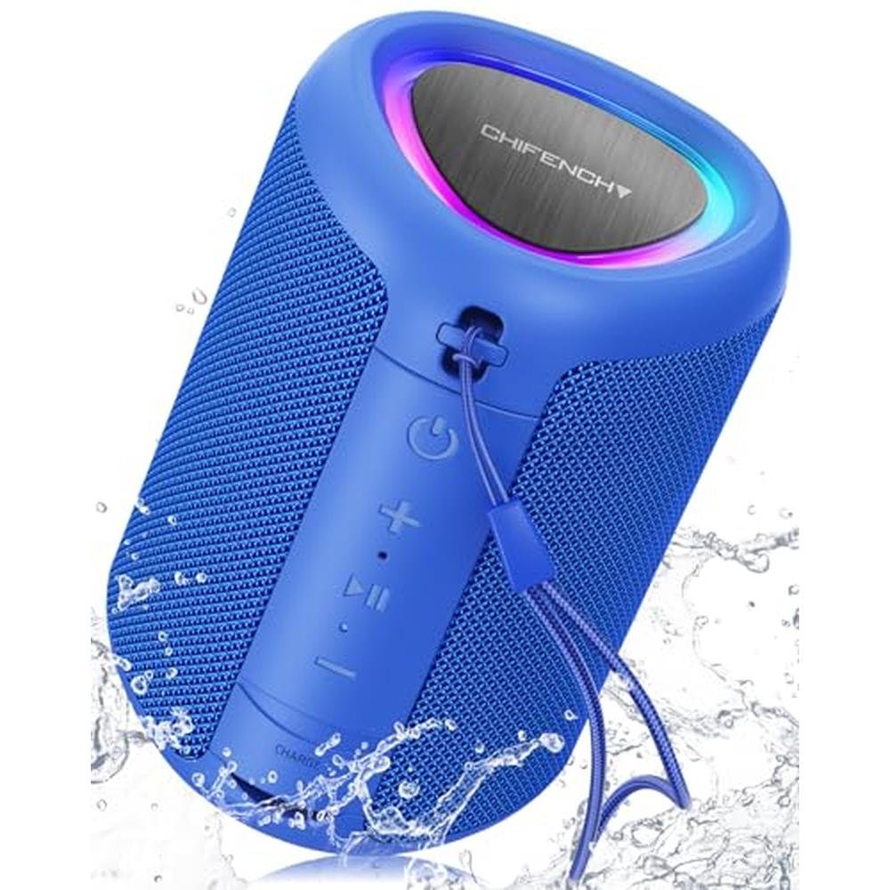 Speaker Portable: Premium Bluetooth Speaker with Lights – Front View