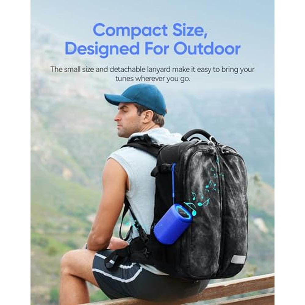 Speaker Portable: Premium Bluetooth Speaker with Lights – In Use