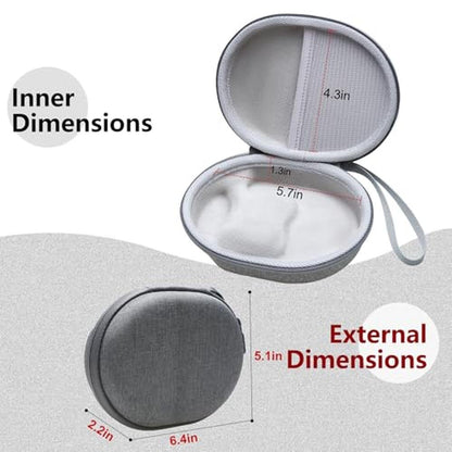 Case Bone: LTGEM Hard Case for Bone Conduction Headphones – Side View