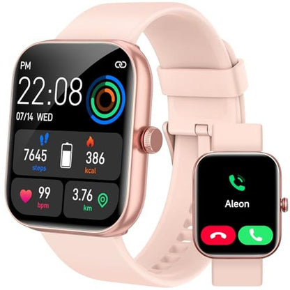 Watch Women: Smart Watch for iPhone Android Bluetooth with – Front View