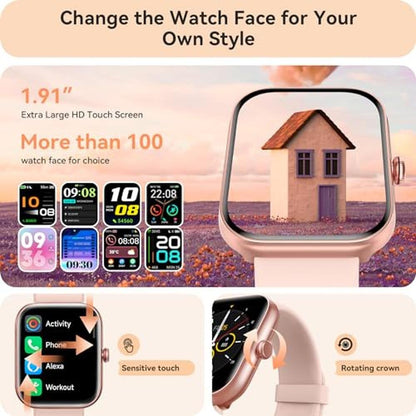 Watch Women: Smart Watch for iPhone Android Bluetooth with – Packaging