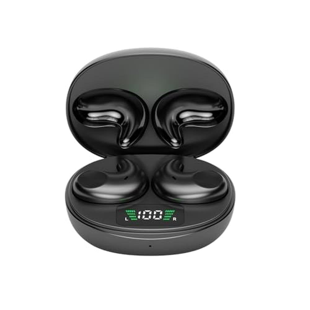 Hxstaald Sleep Ear Buds: Wireless Bluetooth Earbuds with – Front View