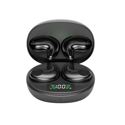 Hxstaald Sleep Ear Buds: Wireless Bluetooth Earbuds with – Front View