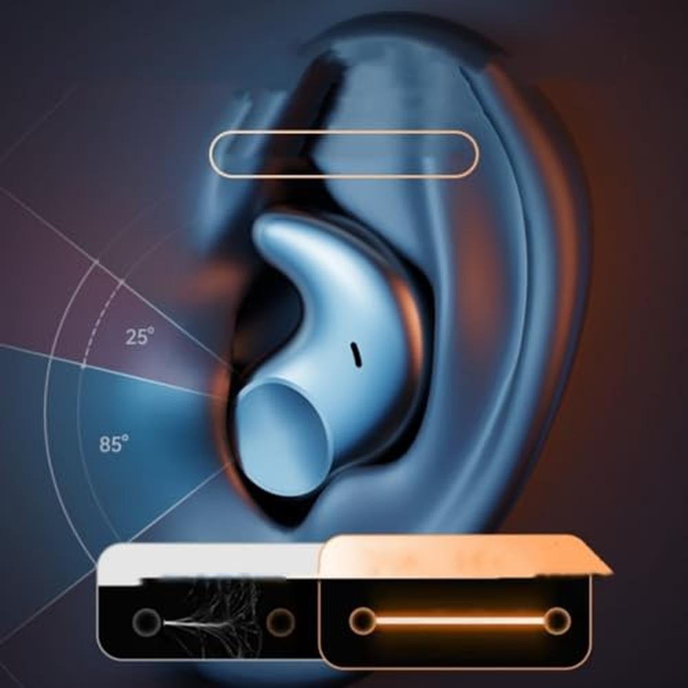 Hxstaald Sleep Ear Buds: Wireless Bluetooth Earbuds with – In Use