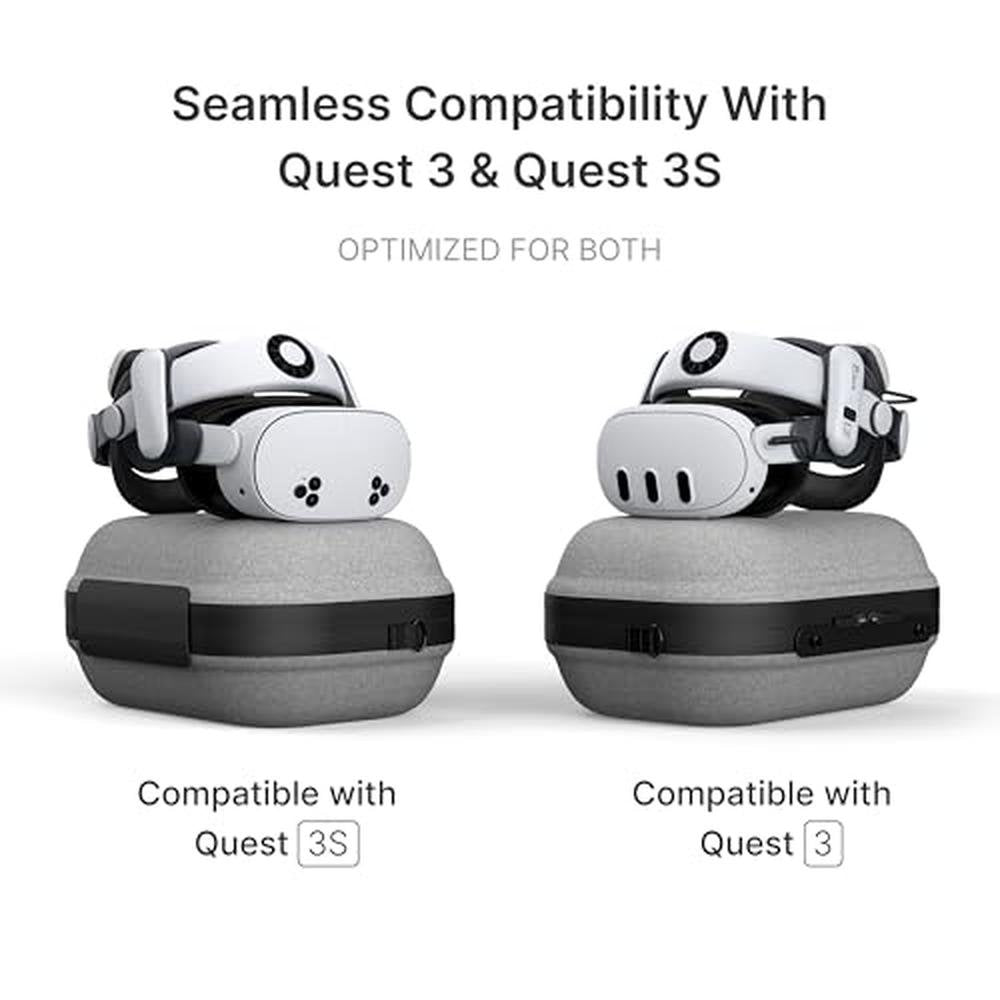BOBOVR C3 Carrying Case: Premium VR Accessory for Quest 3 & – Side View