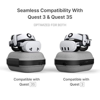 BOBOVR C3 Carrying Case: Premium VR Accessory for Quest 3 & – Side View