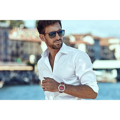 Perry Ellis Solar Powered Men's Watch – Side View