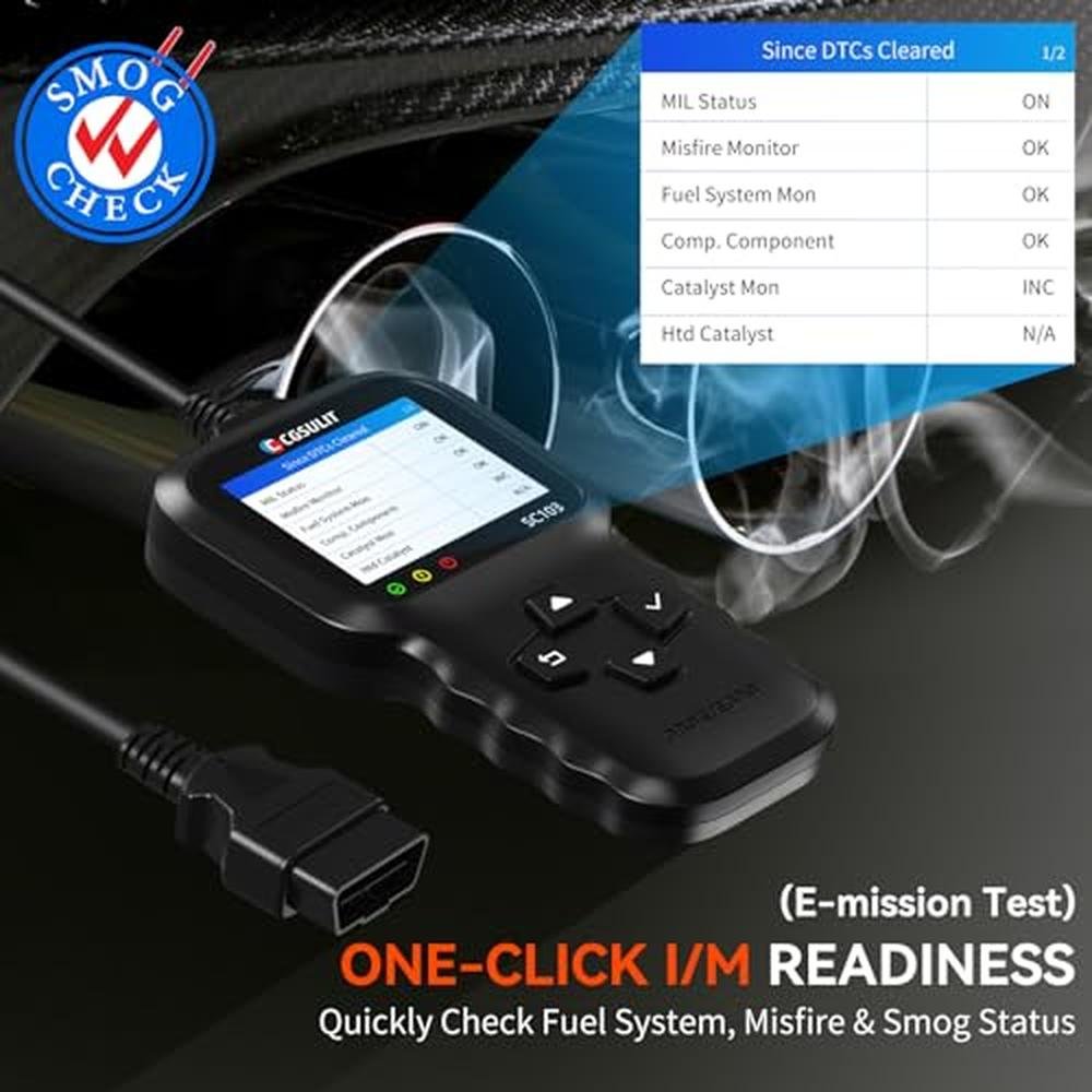 OBD2 Scanner: CGSULIT SC103 Car Code Reader Diagnose Check – Close-up Detail