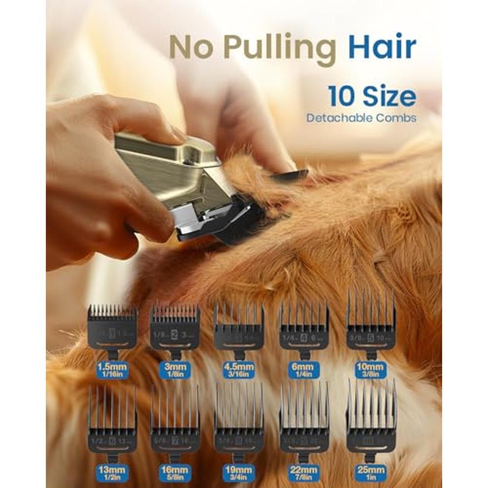Dog Shaver: Oneisall Dog Clippers for Grooming Thick Heavy – Close-up Detail