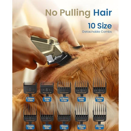 Dog Shaver: Oneisall Dog Clippers for Grooming Thick Heavy – Close-up Detail