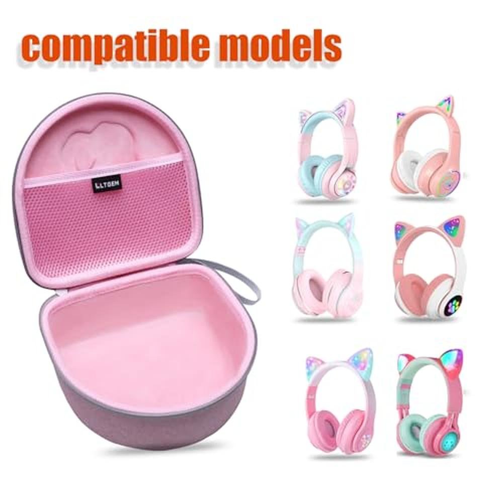 Kids Headphones: LTGEM Case Compatible with iClever – Side View