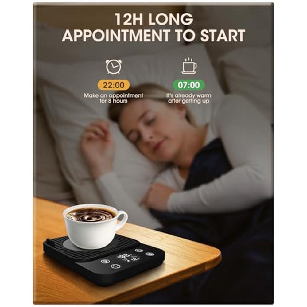 Coffee Warmer for Desk: 2024 Upgraded Smart Electric Coffee – Packaging