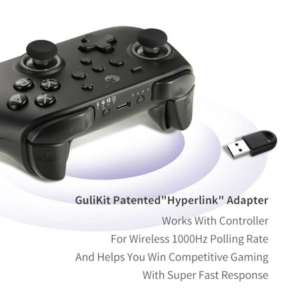 Switch GuliKit Controller: GuliKit KK3 PRO Game Controller – Side View