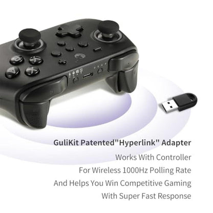 Switch GuliKit Controller: GuliKit KK3 PRO Game Controller – Side View