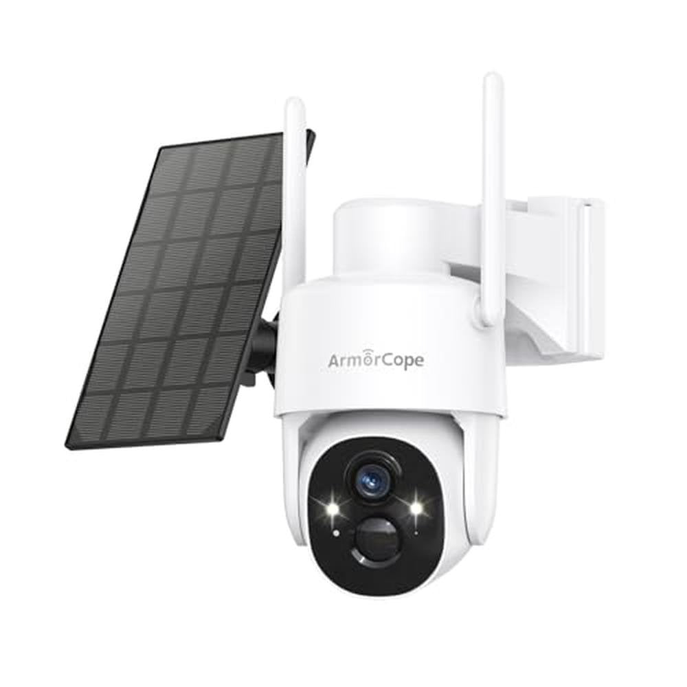 Security Armorcope: Armorcope Solar Security Cameras – Front View