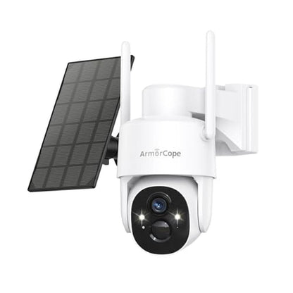 Security Armorcope: Armorcope Solar Security Cameras – Front View