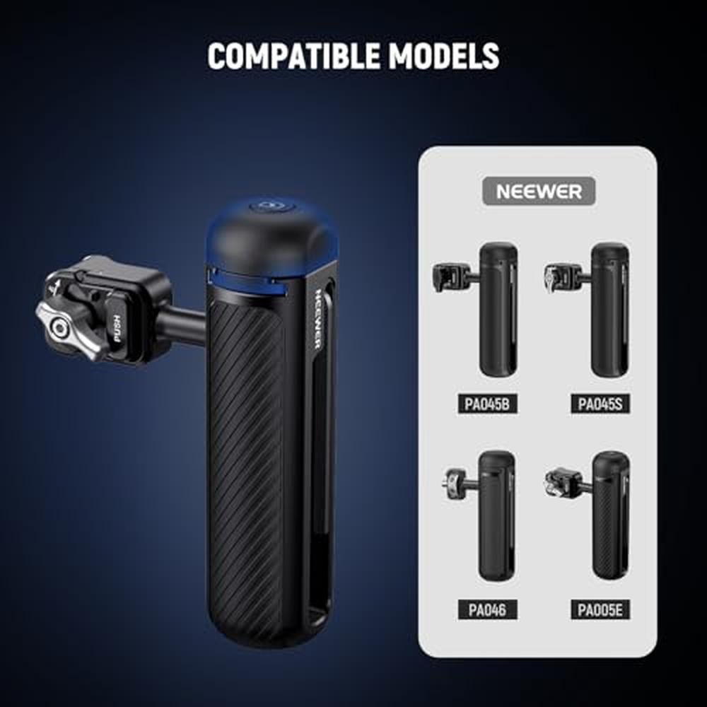 Cold Shoe: Neewer Cold Shoe Cover for PA045E Bluetooth – Side View