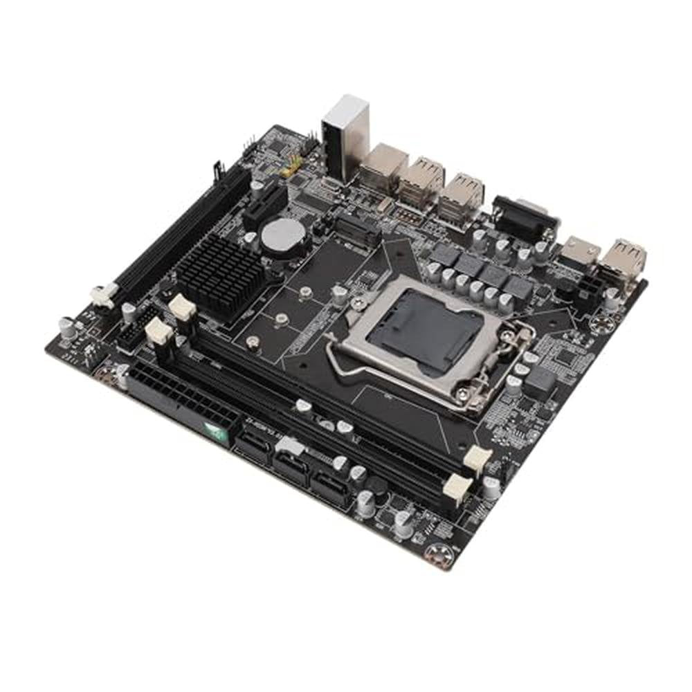 Motherboard H55: Professional M-2 NGFF LGA 1156 Slot DDR3 8 – Front View