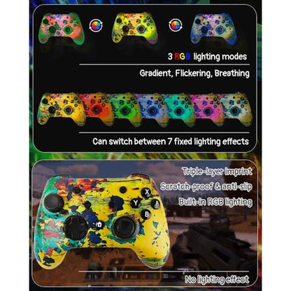 High-End Wireless Game Controller – Side View