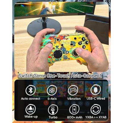 High-End Wireless Game Controller – Close-up Detail