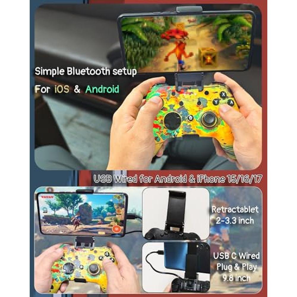 High-End Wireless Game Controller – In Use