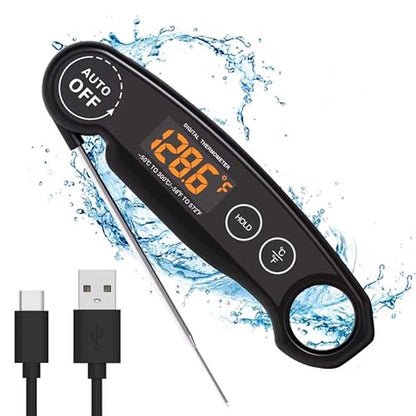 Thermometer Second: 1 Second Instant Read Food Thermometer – Front View