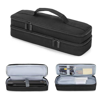 Scanner Travel Case: Yarwo Double-layer Document Scanner Bag – Front View