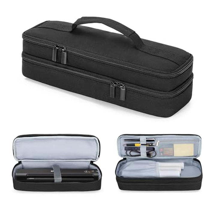 Scanner Travel Case: Yarwo Double-layer Document Scanner Bag – Front View