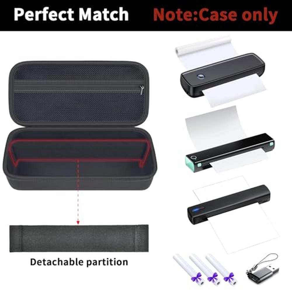 Portable Printer: Aixiqee A80 – Side View