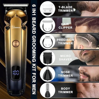 Premium Men's Beard Trimmer Kit – Side View
