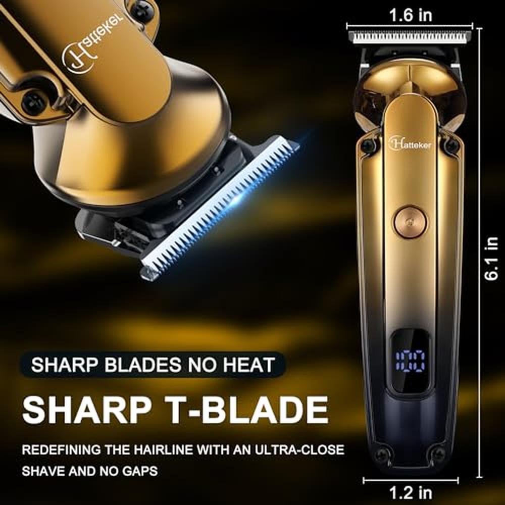 Premium Men's Beard Trimmer Kit – Close-up Detail