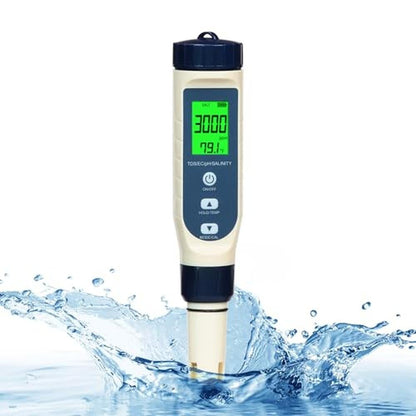 Digital Salinity Meter for Pools – Front View