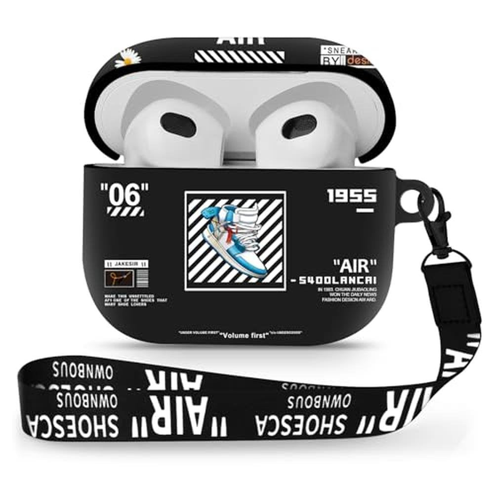 Airpods Case: Gedicht 3rd Generation TPU Soft Case – Front View