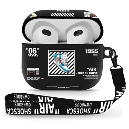 Airpods Case: Gedicht 3rd Generation TPU Soft Case – Front View