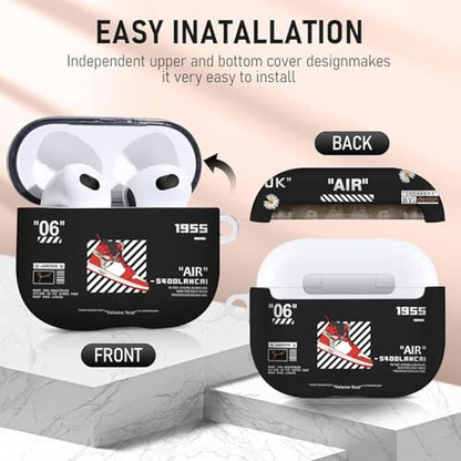 Airpods Case: Gedicht 3rd Generation Red Shoes Pattern TPU – In Use
