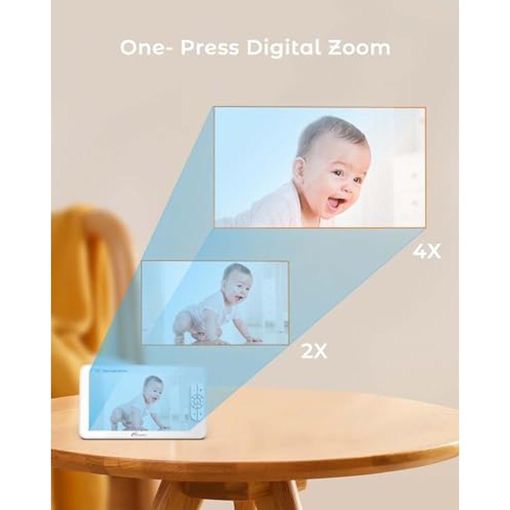 Baby Monitor: iFamily 7 Large Split Baby Monitor with 2 HD – Packaging