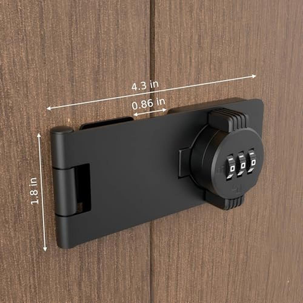 Secure Your Space with Our Premium 3-Digit Keyless – Side View