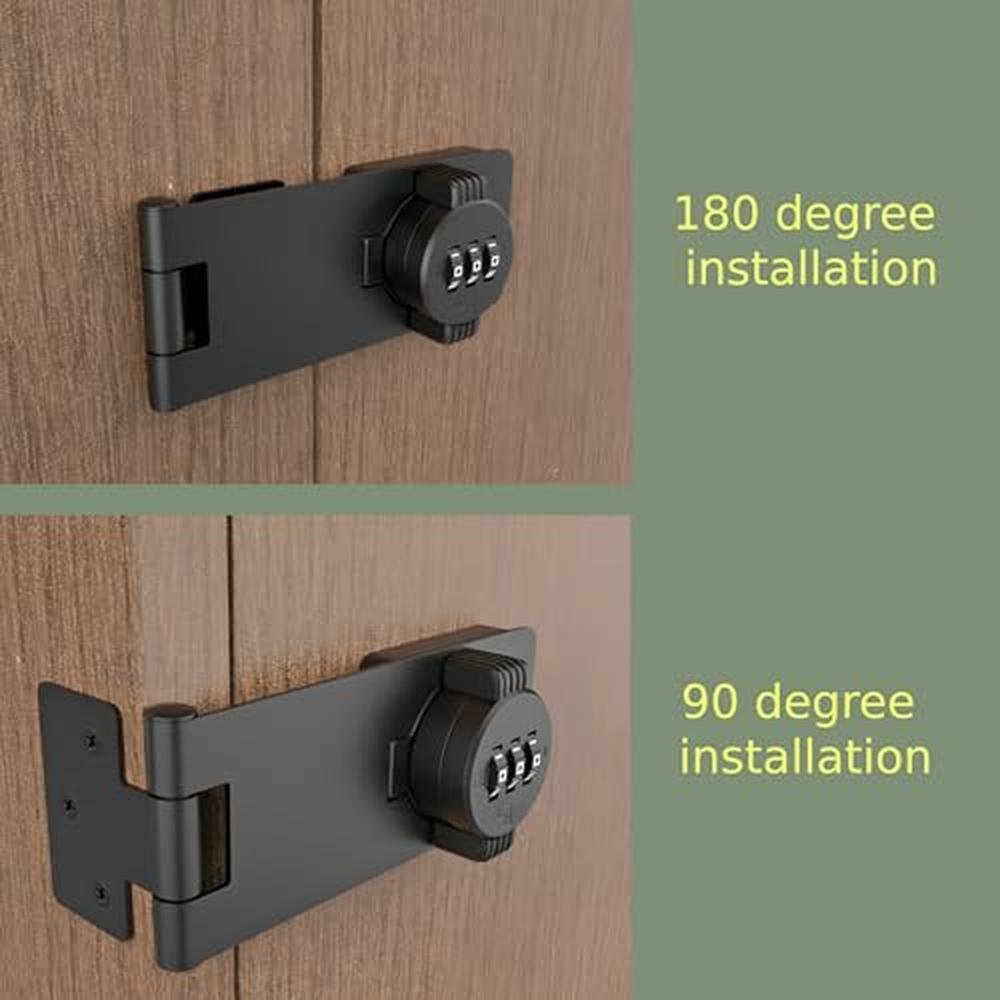 Secure Your Space with Our Premium 3-Digit Keyless – Close-up Detail
