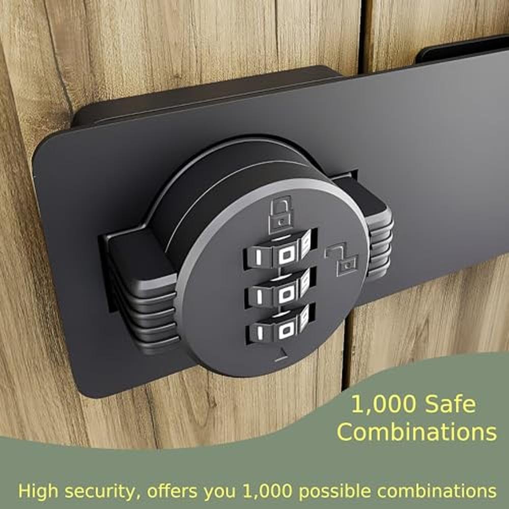 Secure Your Space with Our Premium 3-Digit Keyless – In Use